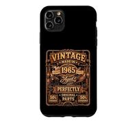 Vintage Made In 1965 Western Train Born in 1965 Birthday Case for iPhone 11 Pro Max