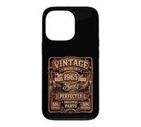 Vintage Made In 1965 Western Train Born in 1965 Birthday Case for iPhone 13 Pro