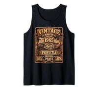 Vintage Made in 1965 Western Train Born in 1965 Birthday Tank Top
