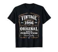 Vintage Made In 1986 T-Shirt 32nd Birthday Gift T-Shirt