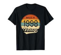 Vintage Made in 1998 Retro Classic - 27th Birthday Men Women T-Shirt