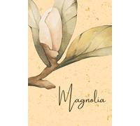 Vintage Magnolia Notebook: 120 Lined Pages, Classic Floral Journal