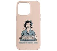 Vintage Mahjong Welcome to the crack house Game Night Case for iPhone 15 Pro Max