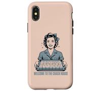 Vintage Mahjong Welcome to the crack house Game Night Case for iPhone X/XS