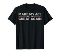 Vintage Make My A reat Again Funny Knee Surgery Recovery Value Graphic T-Shirt