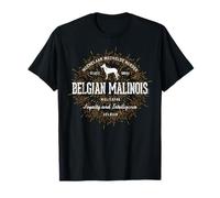 Vintage Malinois for Dog Lovers Belgian Malinois T-Shirt
