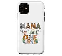 Vintage Mama Of The Wild One 1St Birthday Kids Safari Jungle Case for iPhone 11