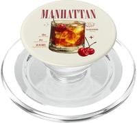 Vintage Manhattan Drink O'Clock Tropical Cocktail PopSockets PopGrip for MagSafe