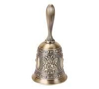 Vintage Manual Swing Bell Meditation Hand Bell Prayer Portable Tibetan Buddhist