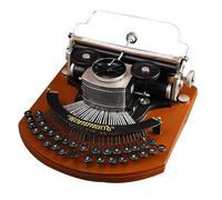 Vintage Manual Typewriter - Portable Classic Writing Tool for Typing Letters,Typewriter Decor for Home Office