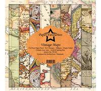 Vintage Maps 6 x 6 Paper Pack