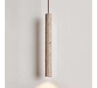 Vintage Marble Pendant Lamp Modern Rustic Stair Light Long Strip Ceiling Fixture G9 Bulb 40 x 4.5 cm Warm Light Mid Century Design Elegant Home Decor