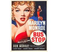 Vintage Marilyn Monroe Bus Stop Classic Movie Film A4 Poster/Print/Picture Satin Photo Paper