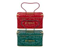 Vintage Marque Hot Chocolate Duo Tins -Original & Peppermint