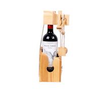 Vintage Marque Wooden Wine Puzzle Gift Set with Miguel Torres Andica Gran Reserva Carmenere 2022 75 cl Bottle - Brain Teaser Fun for Adults - Unique and Challenging Entertainment - Gift Idea