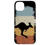 Vintage Marsupial Retro Jumping Kangaroo Silhouette Case for iPhone 14 Plus