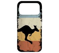 Vintage Marsupial Retro Jumping Kangaroo Silhouette Case for iPhone 17 Pro Max