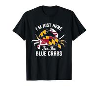 Vintage Maryland State Flag - Here for The Blue Crabs T-Shirt