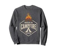 Vintage MASTER OF CAMPFIRE Summer Camp Director My Counselor Sweatshirt