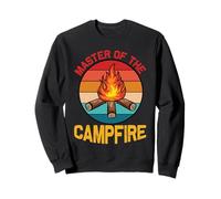 Vintage Master Of The Campfire Tent Camper Camping Camp Sweatshirt