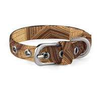 Vintage Medieval Castle Dog Collar Adjustable Soft and Comfortable Puppy Collars with Metal Buckle Pet Collar for Small Medium Pet