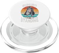 Vintage medieval knight boo belt motif warrior PopSockets PopGrip for MagSafe