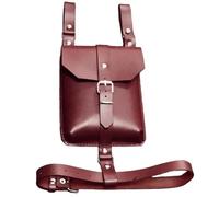 Vintage Medieval Leather Belt Bag Thigh Pouches with Adjustable Leg Belt Medieval Leather Hip Bag for Women Halloween Fashion Accessory