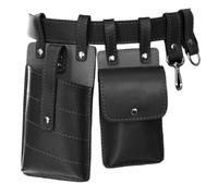 Vintage Medieval Leather Waist Bag with Leather Belt Medieval Waist Phone Bag Side Pouches for Men Women Halloween Adjustable Belt Purse
