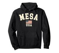 Vintage Mesa USA American Flag Arizona Cool Souvenir Retro Pullover Hoodie
