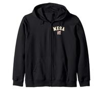 Vintage Mesa USA American Flag Arizona Cool Souvenir Retro Zip Hoodie