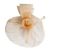 Vintage Mesh Flower Hairband Hair Accessory For Bride Parties With Bendable Band And Comfortable Headbands Design TeaParty Headbands For Women