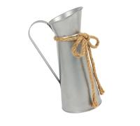 Vintage Metal Milk Pots Vases With Handle Iron Pitcher For Country Styles Wedding Event Decors And Floral Arrangements Vintage Metal Pitcher For Flowers