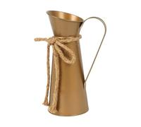Vintage Metal Milk Pots Vases With Handle Iron Pitcher For Country Styles Wedding Event Decors And Floral Arrangements Vintage Metal Pitcher For Flowers