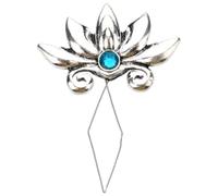 Vintage Metal Needle Threader Tool - Flower-Shaped Rhinestone Sewing Threader for Hand Sewing, Embroidery & Cross stitchs, Easy Threading Aid for Elders & Crafters, Alloy Needle Inserter Gift