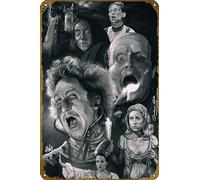 Vintage Metal Poster - Movie Young Frankenstein Movie Tin Sign 12 X 8 Inches Suitable for Wall Decoration of Bar,Cafe,Garage,Man CAVE