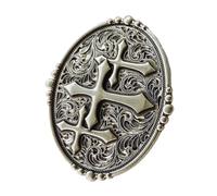Vintage Metal Relief Cross Pattern Belt Buckle Delicate Belt Buckle DIY Waistband Accessories Adult Rock Buckle Western Belt Buckles Men Cowboy Western Belt Buckles For Men Girls Western Belt