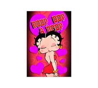Vintage Metal Sign BETTY BOOP 12X18 Home Decor Inside Outside Bar Kitchen Pub Decorative Plaques