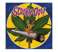 Vintage Metal Sign SCOOBYDOO SMOKING 12X12 inch Home Decor Inside Outside Bar Kitchen Pub Decorative Plaques