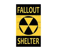 Vintage Metal Signs FALL OUT SHELTER 8X14 inch Home Decor Inside Outside Bar Kitchen Pub Decorative Plaques
