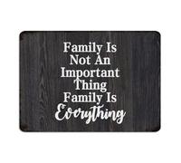 Vintage Metal Signs Family Is Not An Important Thing Family Is Everything Man Cave Decor Metal Plaque for Living Room Coffee Bar Dorm Art Poster Gift for Business 10x14 Inch