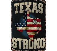 Vintage Metal Signs Texas Retro Metal Tin Signs For Home Man Cave Basement Decor Bar Accessories and Garage Signs Bar Pictures Wall Decor 8x12 Inch