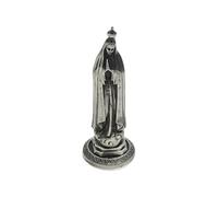 Vintage Metal Standing Maria Religious Figurine for Catholic Tabletop Decoration
