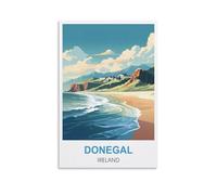 Vintage Metal Tin Sign for Cafe Donegal Ireland Tin Bar Signs, Retro Iron Art Wall Decorations for Cafe Bar Pub Home Art Plaque Poster 15x30cm