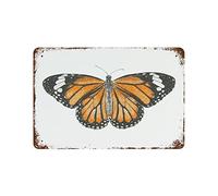 Vintage Metal Tin Sign Monarch Butterfly Valentine'S Day Sign Funny Novelty Kitchen Bar Club Garage Garden Home Decor Wall Art Tin Signs 5.5x8 Inch