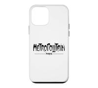 Vintage Metropolitain Paris Metro Sign Black Print Case for iPhone 12 mini
