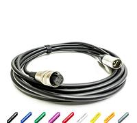 Vintage Mic cable for AKG D202 + others. 3 Pin Locking Din to Neutrik Male XLR