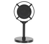 Vintage Microphone Model ABS Party Props for Home Decoration | Desktop Decor, Karaoke Props, Lightweight Black Vintage Style, Easy to Hold for Children's Daily Play