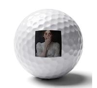 Vintage Midcentury Lady Personalized Golf Balls Distance Practice Ball for Indoor Outdoor