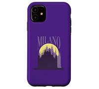 Vintage Milan Cathedral Italy Architecture Tourism Landmark Case for iPhone 11