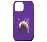 Vintage Milan Cathedral Italy Architecture Tourism Landmark Case for iPhone 12 Pro Max